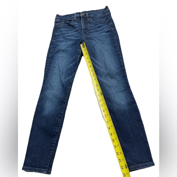GAP True Skinny High Rise Jeans Womens 26 /2 Petite Dark Wash Stretch Denim - Picture 6 of 9